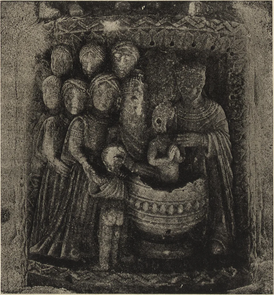An illustration from La colonna del Cereo pasquale di Gaeta : contributo alla storia dell'arte medioevale, 1905, leaf 66