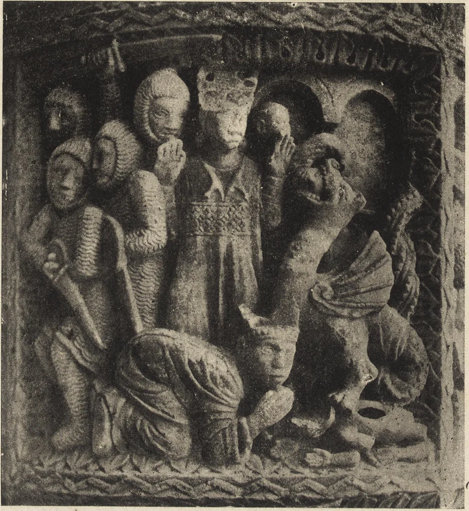 An illustration from La colonna del Cereo pasquale di Gaeta : contributo alla storia dell'arte medioevale, 1905, leaf 69