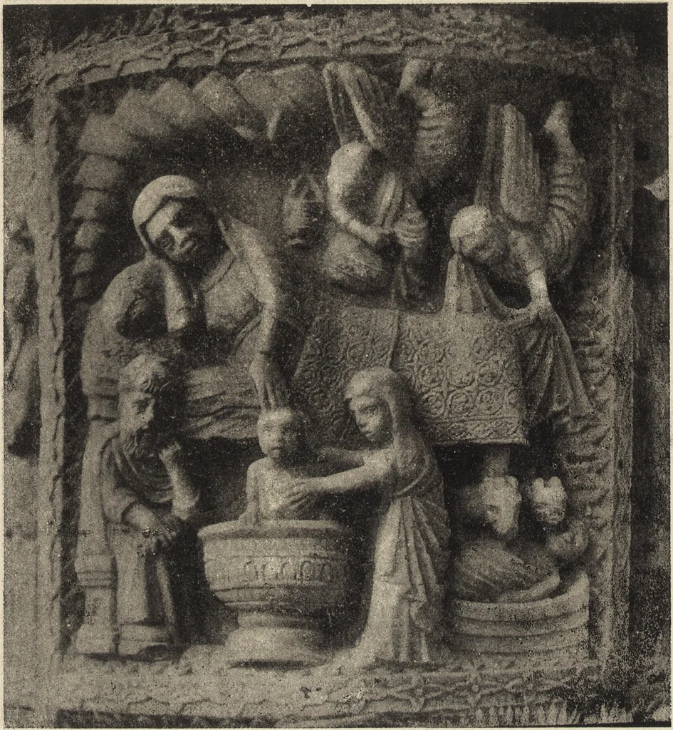 An illustration from La colonna del Cereo pasquale di Gaeta : contributo alla storia dell'arte medioevale, 1905, leaf 84
