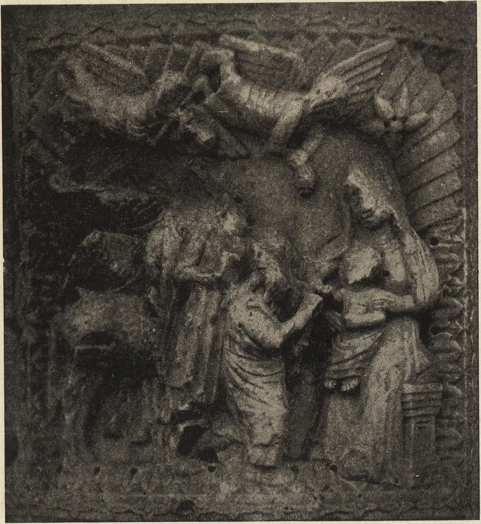 An illustration from La colonna del Cereo pasquale di Gaeta : contributo alla storia dell'arte medioevale, 1905, leaf 86