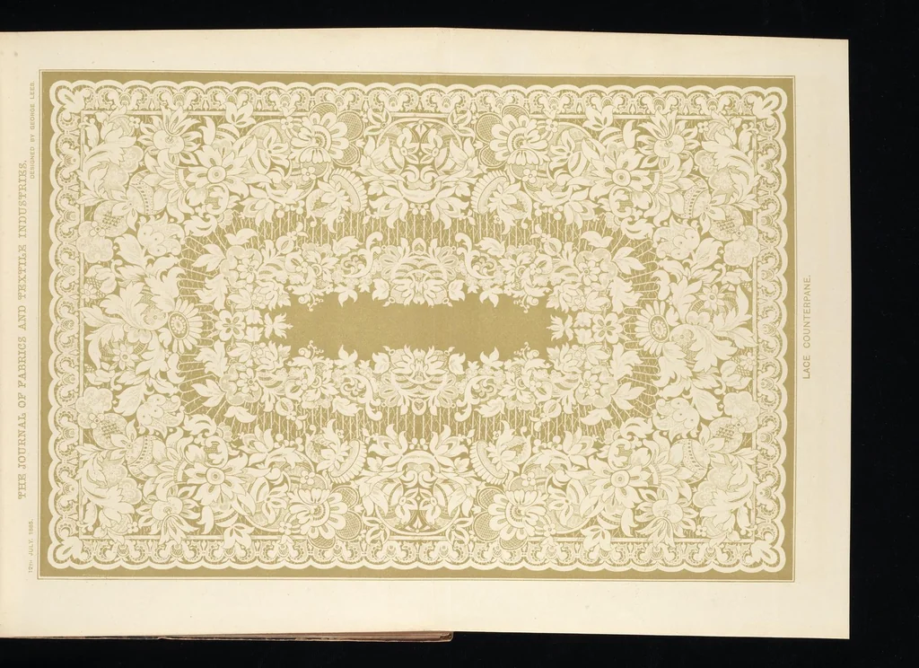 An illustration from Journal of fabrics and textile industries, 1882, leaf 12