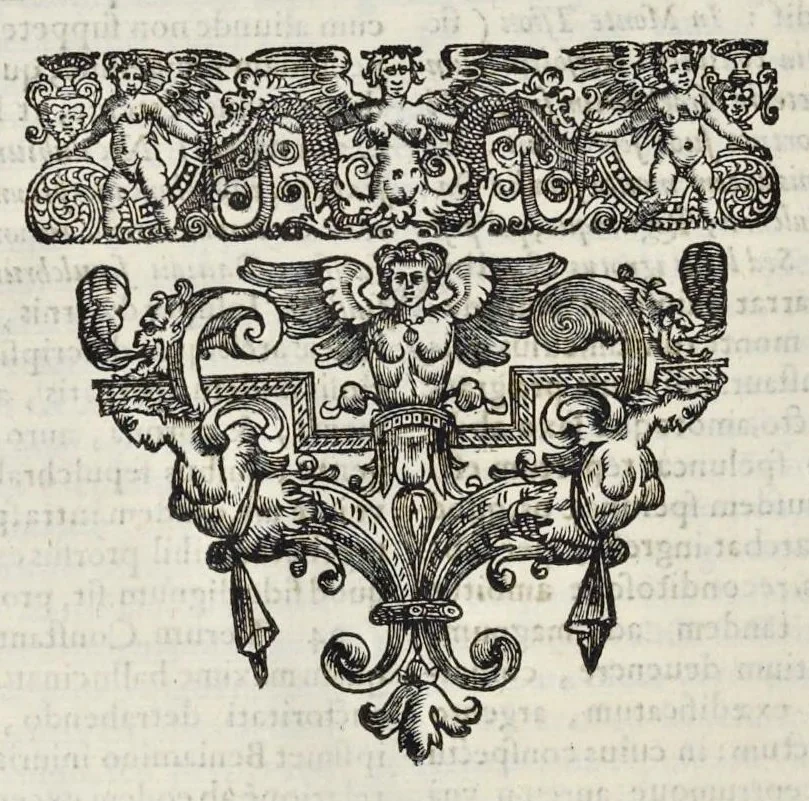 An illustration from Roma svbterranea novissima : in qva post Antonivm Bosivm antesignanvm, Io. Severanvm congreg. oratorii presbytervm, et celebres alios scriptores : antiqva Christianorvm et praecipue martyrun cœmeteria, titvli, monimenta, epitaphia, inscriptiones ac nobiliora sanctorvm sepvlchra, sex libris distincta illustrantvr et qvamplvrimae res ecclesiasticae iconibvs graphice describuntur, ac multiplici tum sacra, tum profana eruditione declarantur : cum duplici indice, capitum & rerum locupletissimo : opera et stvdio, 1651, leaf 429