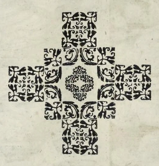 An illustration from Roma svbterranea novissima : in qva post Antonivm Bosivm antesignanvm, Io. Severanvm congreg. oratorii presbytervm, et celebres alios scriptores : antiqva Christianorvm et praecipue martyrun cœmeteria, titvli, monimenta, epitaphia, inscriptiones ac nobiliora sanctorvm sepvlchra, sex libris distincta illustrantvr et qvamplvrimae res ecclesiasticae iconibvs graphice describuntur, ac multiplici tum sacra, tum profana eruditione declarantur : cum duplici indice, capitum & rerum locupletissimo : opera et stvdio, 1651, leaf 451