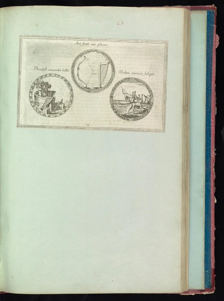 An illustration from Monumens de l'histoire de France, en estampes et dessins .., 1783, leaf 124
