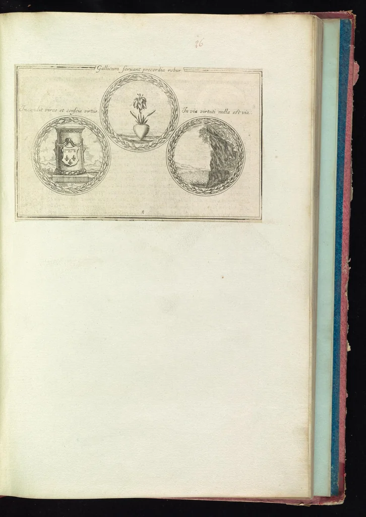 An illustration from Monumens de l'histoire de France, en estampes et dessins .., 1783, leaf 50