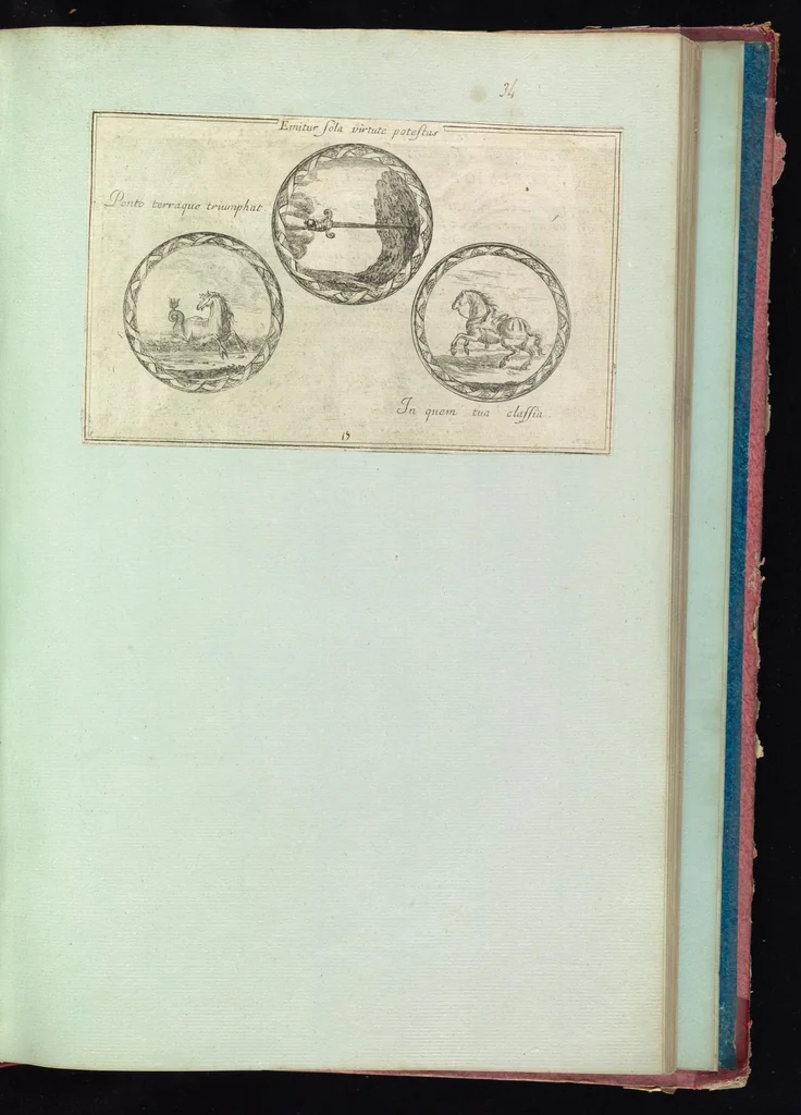 An illustration from Monumens de l'histoire de France, en estampes et dessins .., 1783, leaf 66