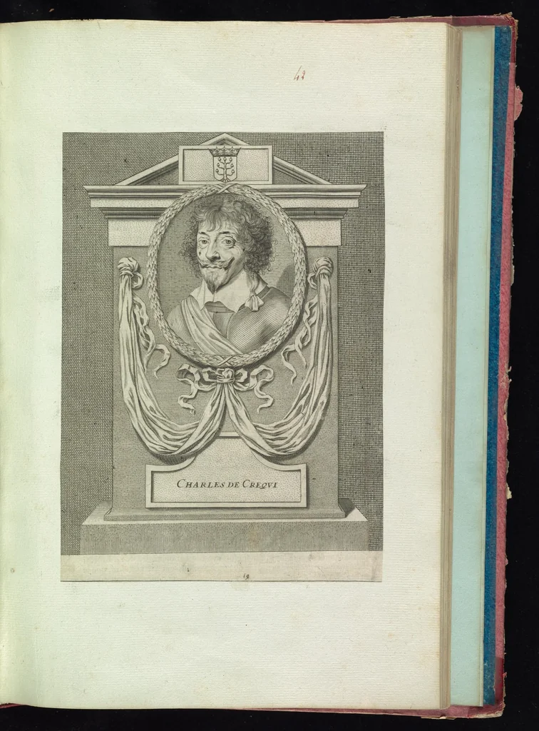 An illustration from Monumens de l'histoire de France, en estampes et dessins .., 1783, leaf 82