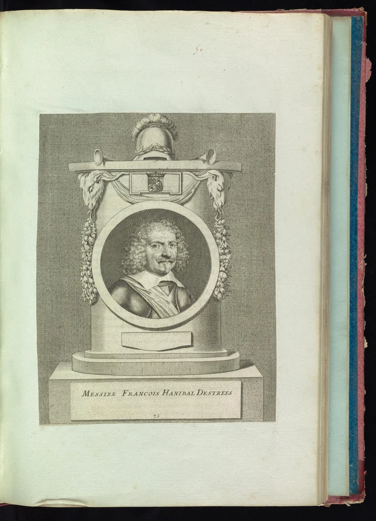 An illustration from Monumens de l'histoire de France, en estampes et dessins .., 1783, leaf 98