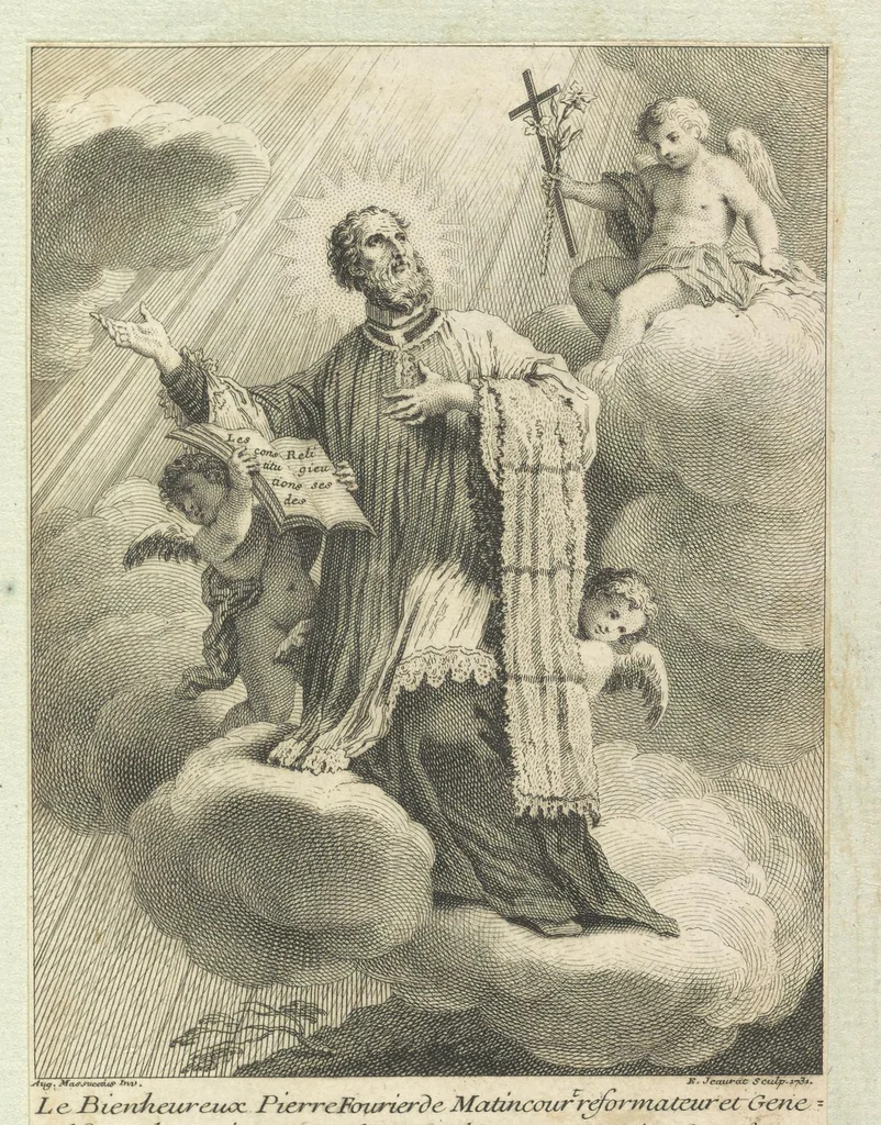 An illustration from Monumens de l'histoire de France, en estampes et dessins .., 1783, leaf 136