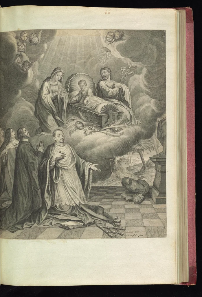An illustration from Monumens de l'histoire de France, en estampes et dessins .., 1783, leaf 144