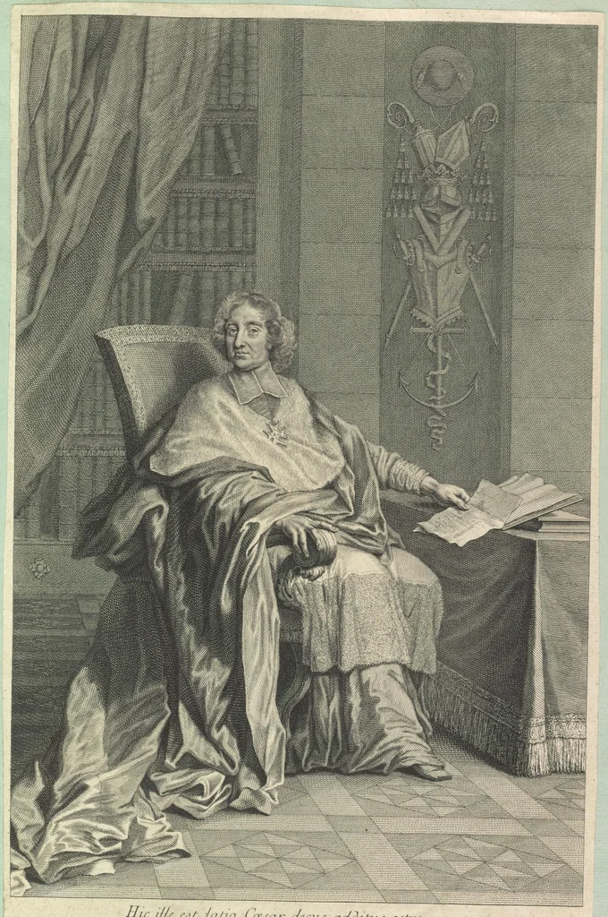 An illustration from Monumens de l'histoire de France, en estampes et dessins .., 1783, leaf 24