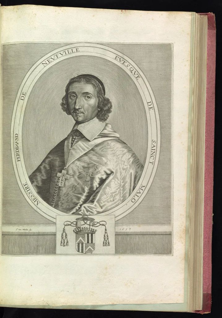 An illustration from Monumens de l'histoire de France, en estampes et dessins .., 1783, leaf 76