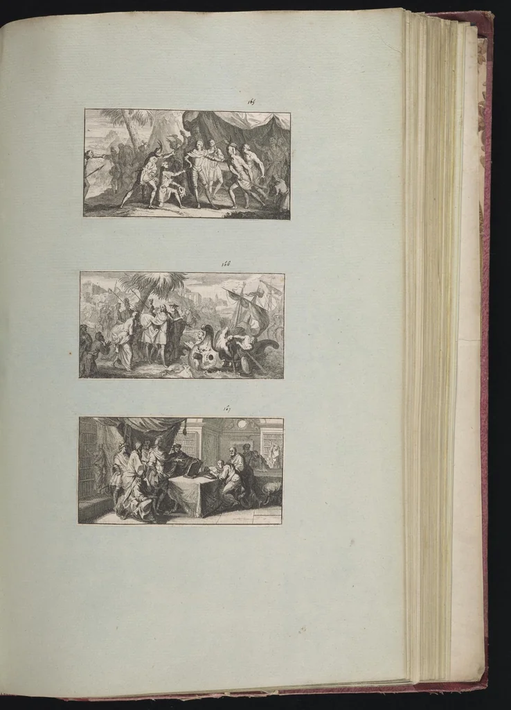 An illustration from Monumens de l'histoire de France, en estampes et dessins .., 1783, leaf 160