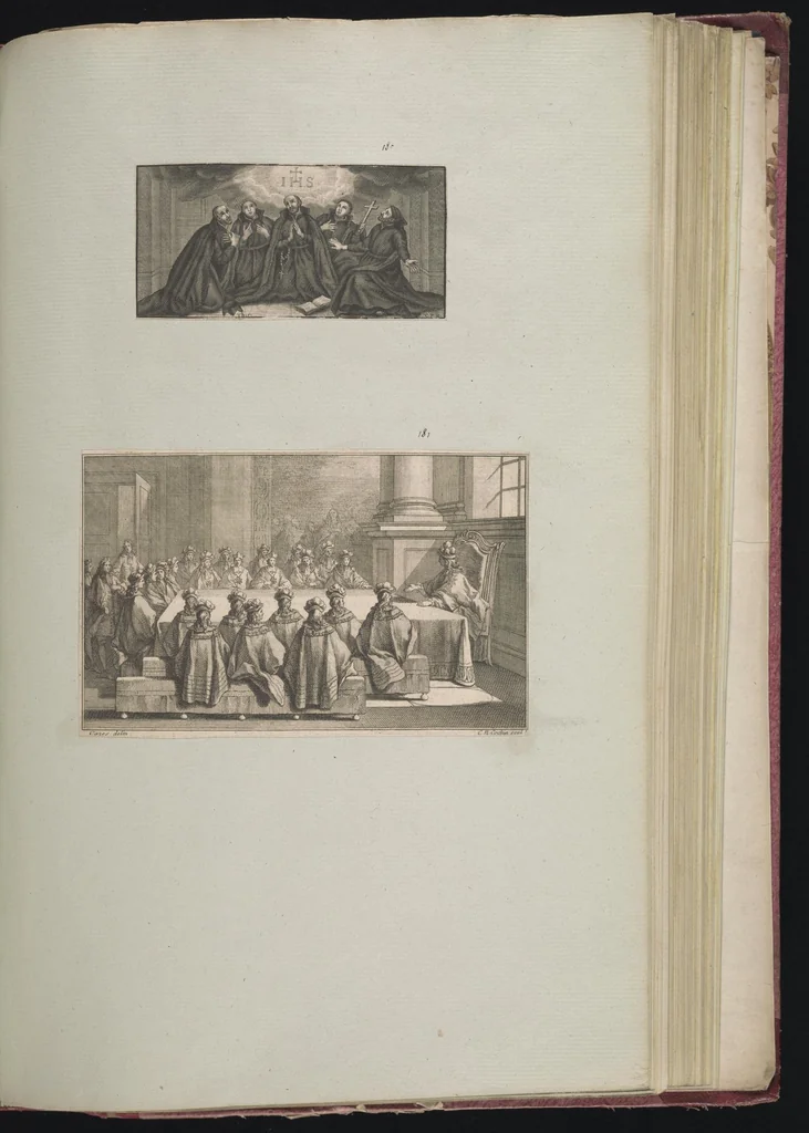 An illustration from Monumens de l'histoire de France, en estampes et dessins .., 1783, leaf 170