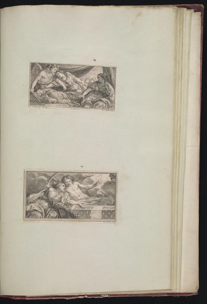 An illustration from Monumens de l'histoire de France, en estampes et dessins .., 1783, leaf 294