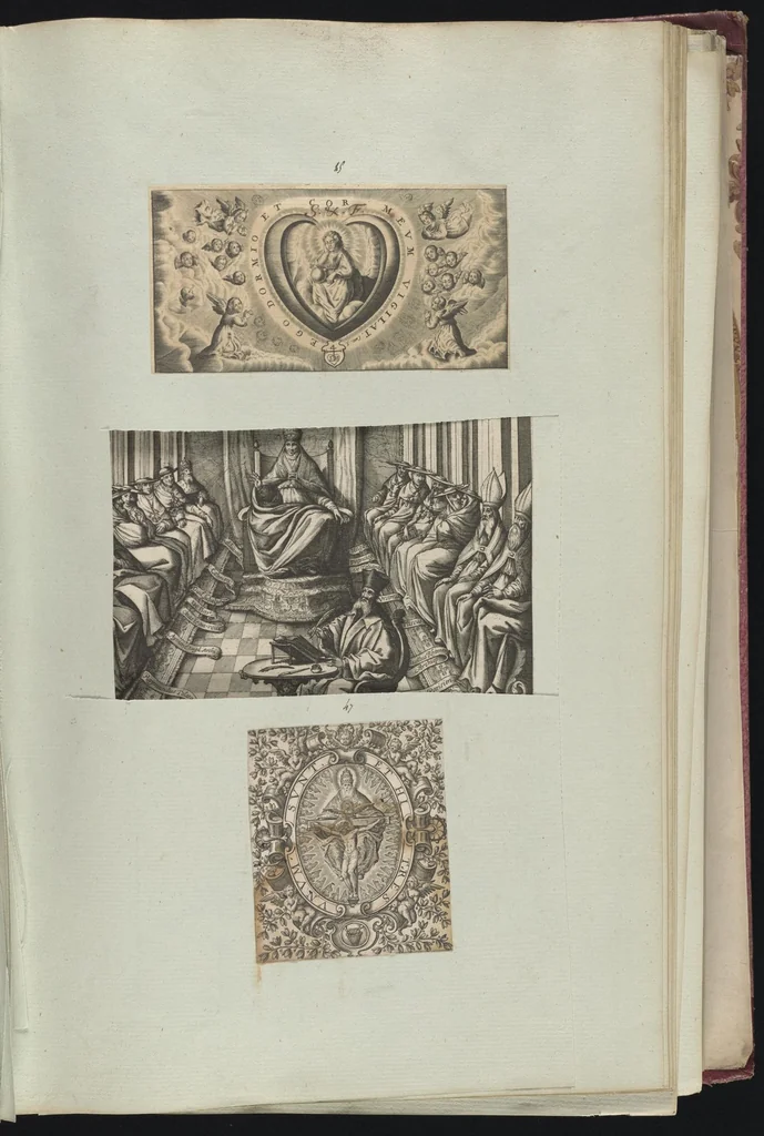 An illustration from Monumens de l'histoire de France, en estampes et dessins .., 1783, leaf 42