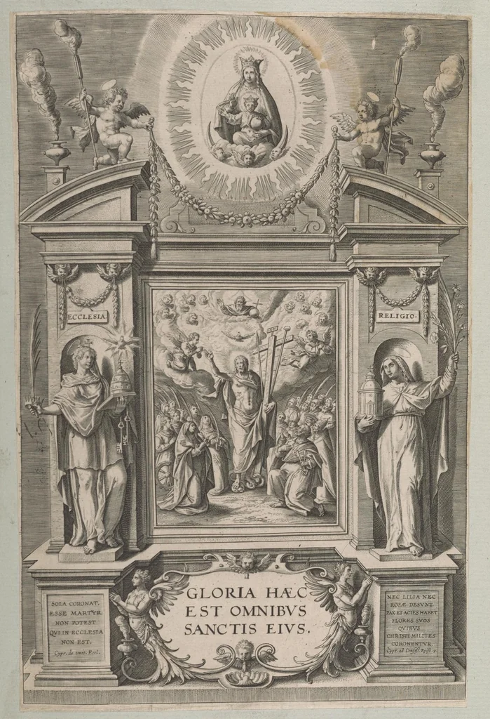 An illustration from Monumens de l'histoire de France, en estampes et dessins .., 1783, leaf 62