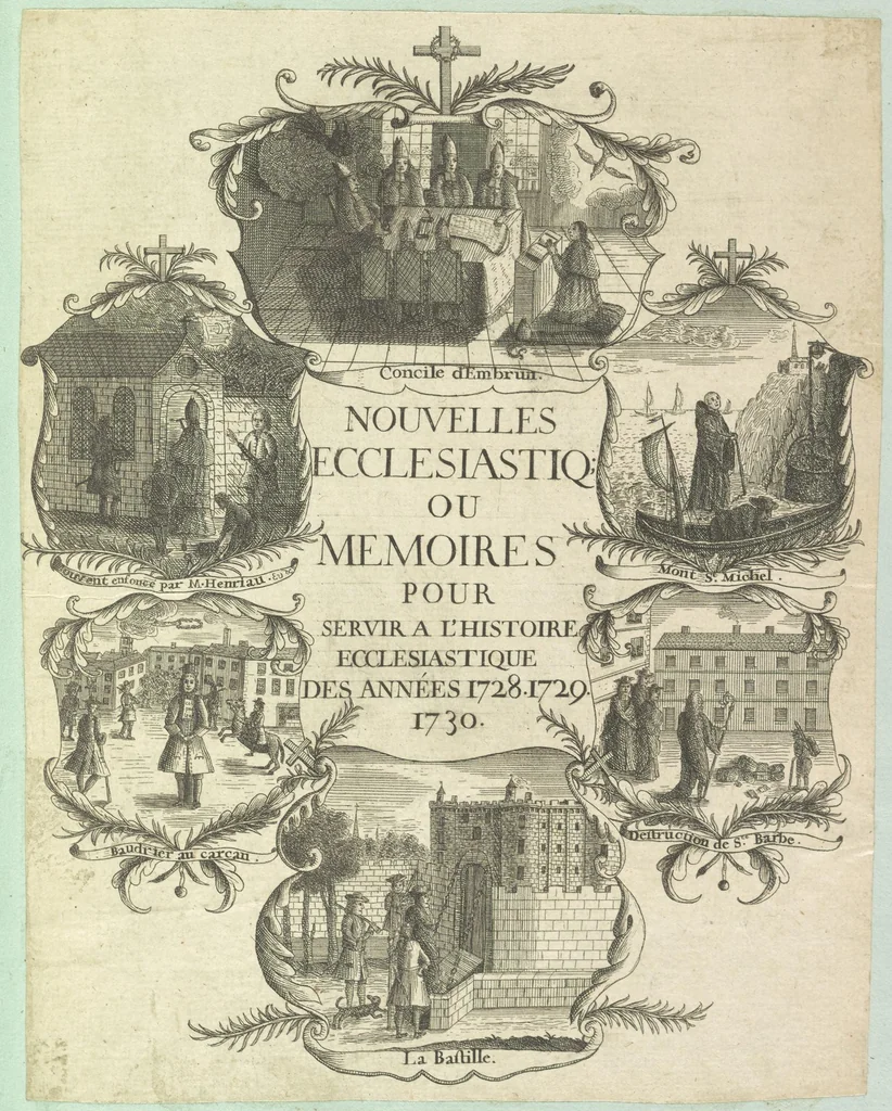 An illustration from Monumens de l'histoire de France, en estampes et dessins .., 1783, leaf 228