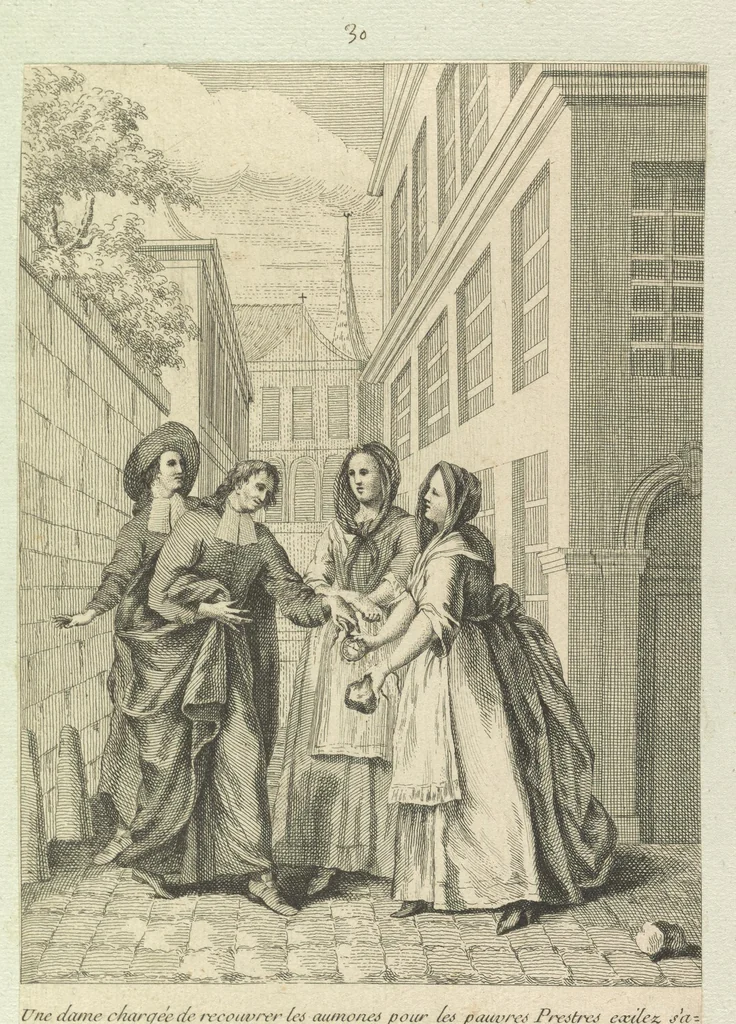 An illustration from Monumens de l'histoire de France, en estampes et dessins .., 1783, leaf 54
