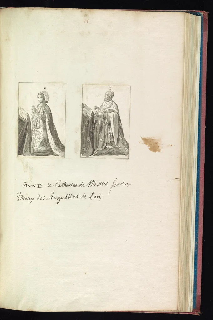 An illustration from Monumens de l'histoire de France, en estampes et dessins .., 1783, leaf 168