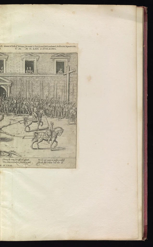 An illustration from Monumens de l'histoire de France, en estampes et dessins .., 1783, leaf 18