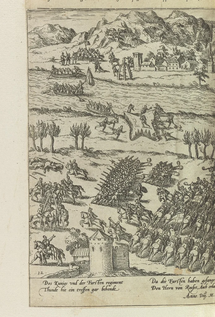 An illustration from Monumens de l'histoire de France, en estampes et dessins .., 1783, leaf 93