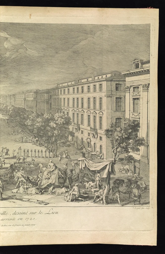 An illustration from Monumens de l'histoire de France, en estampes et dessins .., 1783, leaf 116