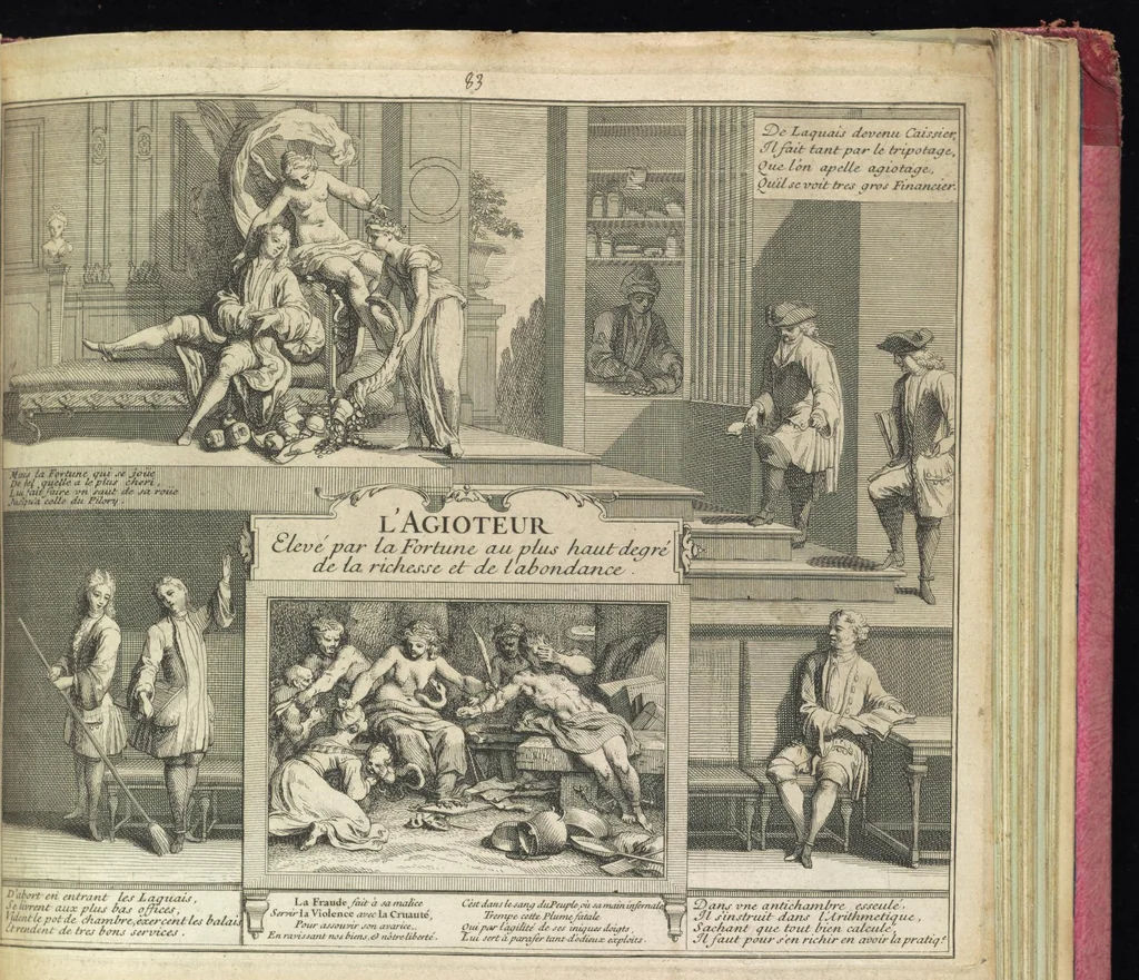 An illustration from Monumens de l'histoire de France, en estampes et dessins .., 1783, leaf 142