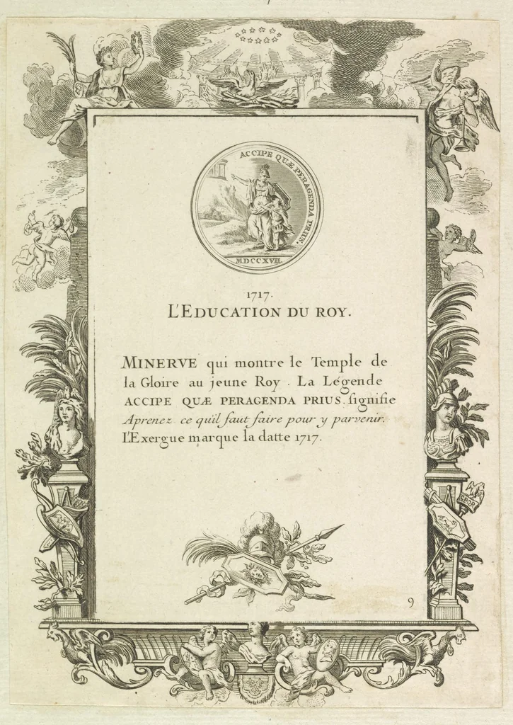 An illustration from Monumens de l'histoire de France, en estampes et dessins .., 1783, leaf 78