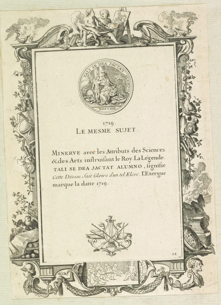 An illustration from Monumens de l'histoire de France, en estampes et dessins .., 1783, leaf 84