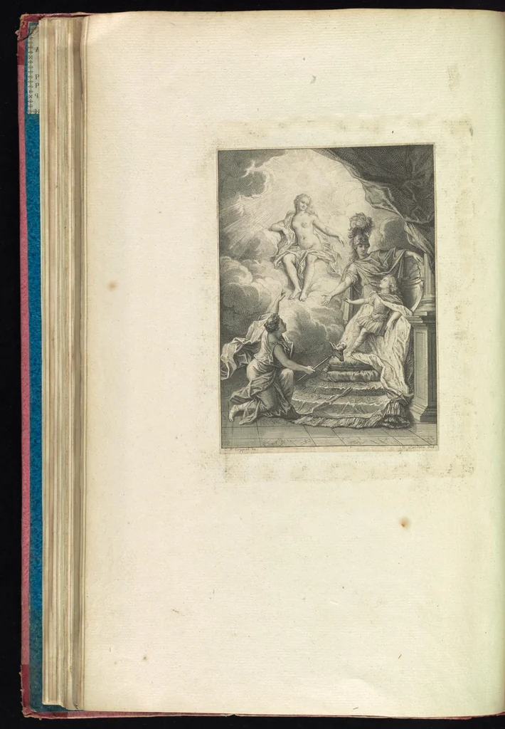 An illustration from Monumens de l'histoire de France, en estampes et dessins .., 1783, leaf 91
