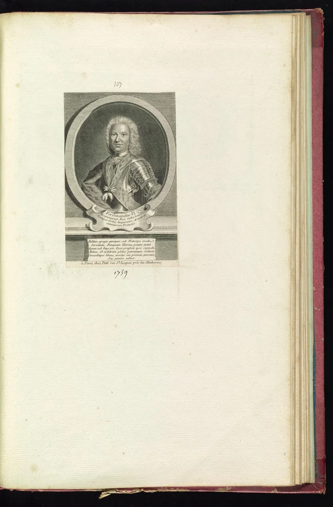 An illustration from Monumens de l'histoire de France, en estampes et dessins .., 1783, leaf 106
