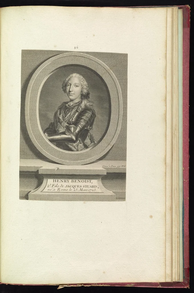 An illustration from Monumens de l'histoire de France, en estampes et dessins .., 1783, leaf 118