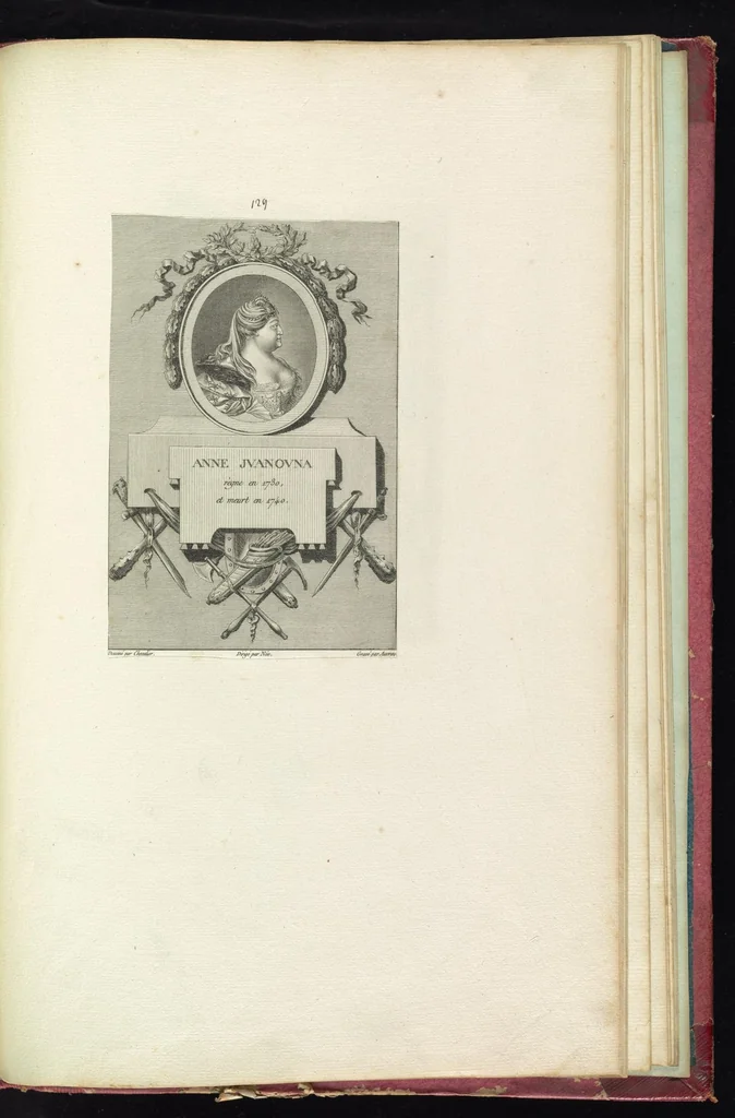 An illustration from Monumens de l'histoire de France, en estampes et dessins .., 1783, leaf 130