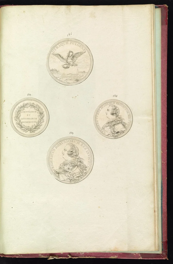 An illustration from Monumens de l'histoire de France, en estampes et dessins .., 1783, leaf 146