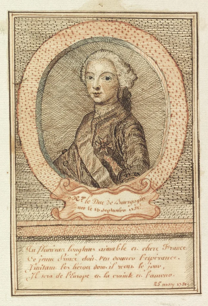 An illustration from Monumens de l'histoire de France, en estampes et dessins .., 1783, leaf 26