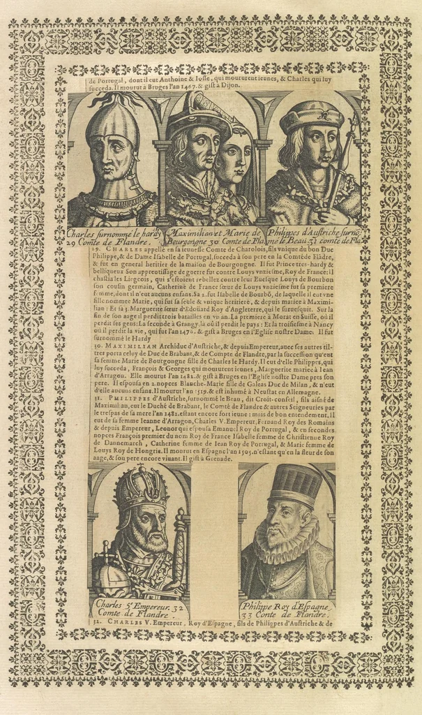 An illustration from Monumens de l'histoire de France, en estampes et dessins .., 1783, leaf 119