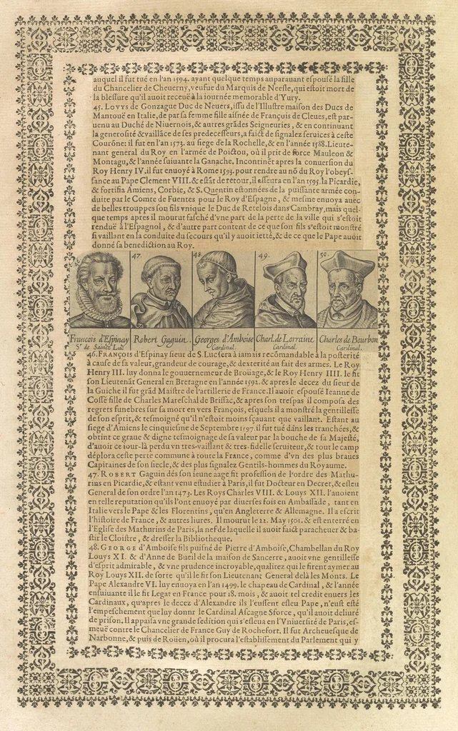 An illustration from Monumens de l'histoire de France, en estampes et dessins .., 1783, leaf 161