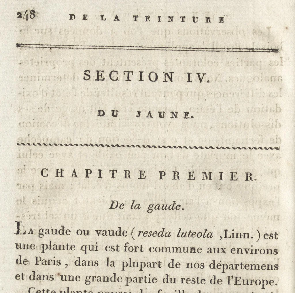 An illustration from Éléments de l'art de la teinture, avec une description du blanchîment par l'acide muriatique oxigéné, 1804, leaf 255