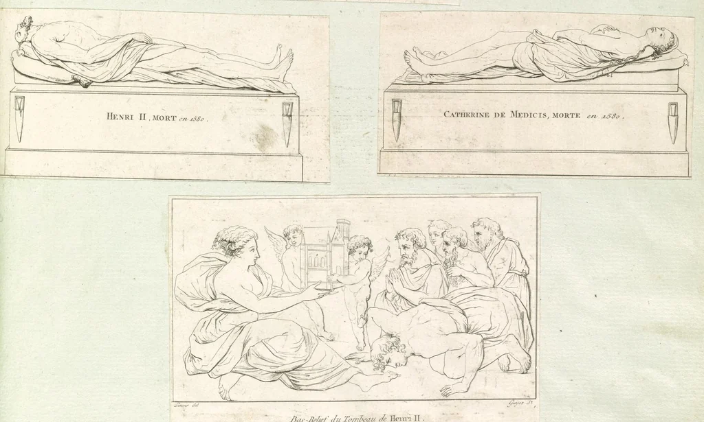 An illustration from Monumens de l'histoire de France, en estampes et dessins .., 1783, leaf 188