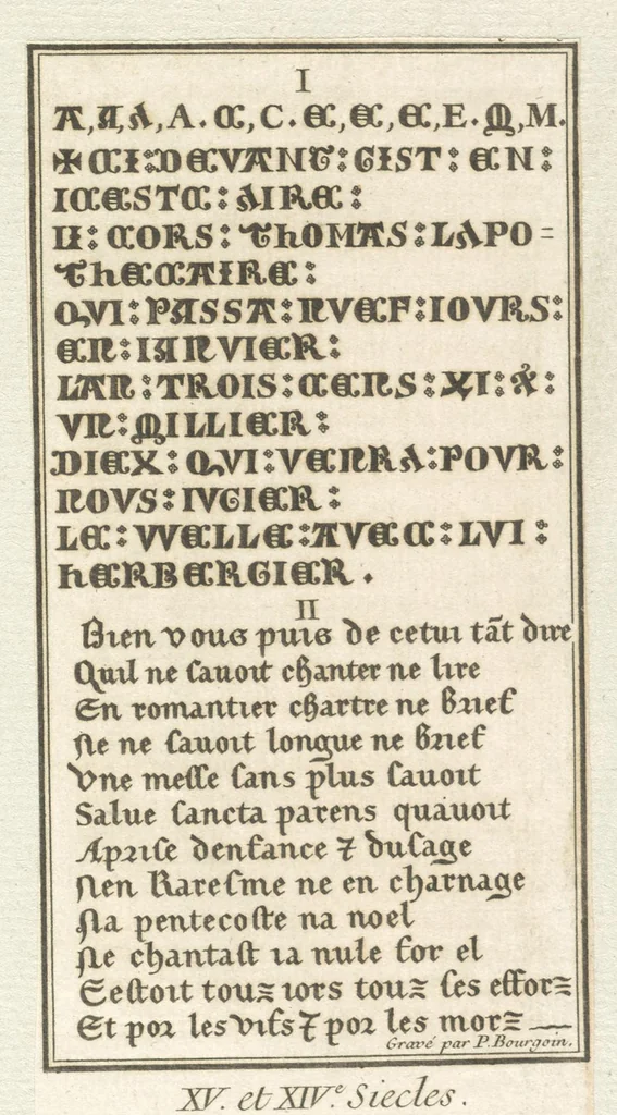An illustration from Monumens de l'histoire de France, en estampes et dessins .., 1783, leaf 222