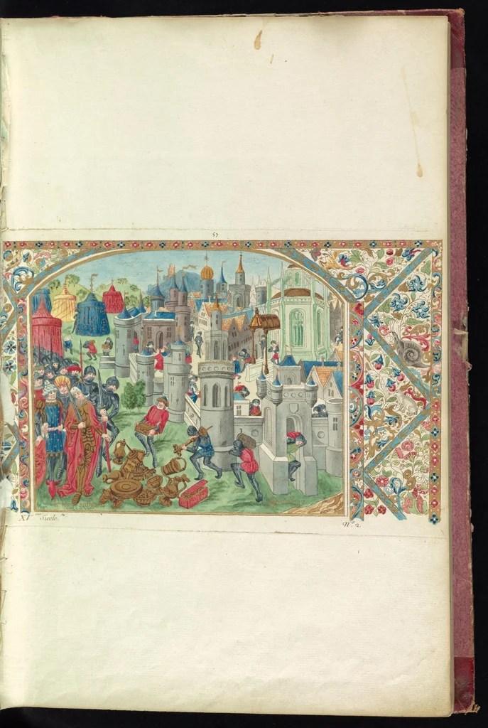 An illustration from Monumens de l'histoire de France, en estampes et dessins .., 1783, leaf 24