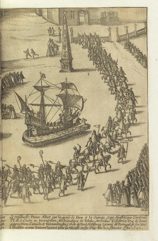 An illustration from Monumens de l'histoire de France, en estampes et dessins .., 1783, leaf 148