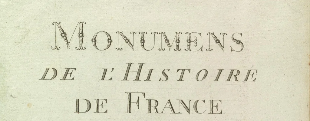 An illustration from Monumens de l'histoire de France, en estampes et dessins .., 1783, leaf 6