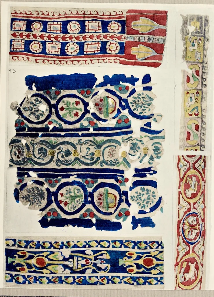 An illustration from Tapisseries et étoffes coptes, 1900, leaf 20