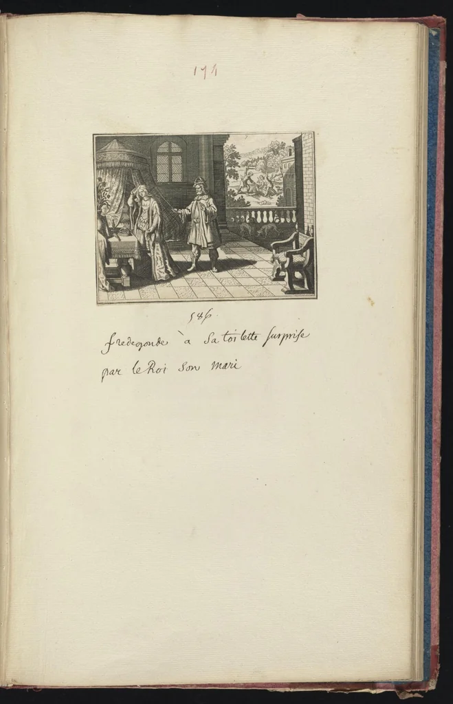 An illustration from Monumens de l'histoire de France, en estampes et dessins .., 1783, leaf 360