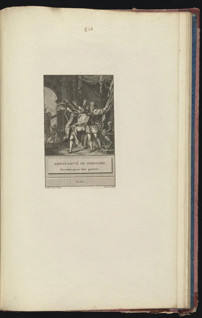 An illustration from Monumens de l'histoire de France, en estampes et dessins .., 1783, leaf 408