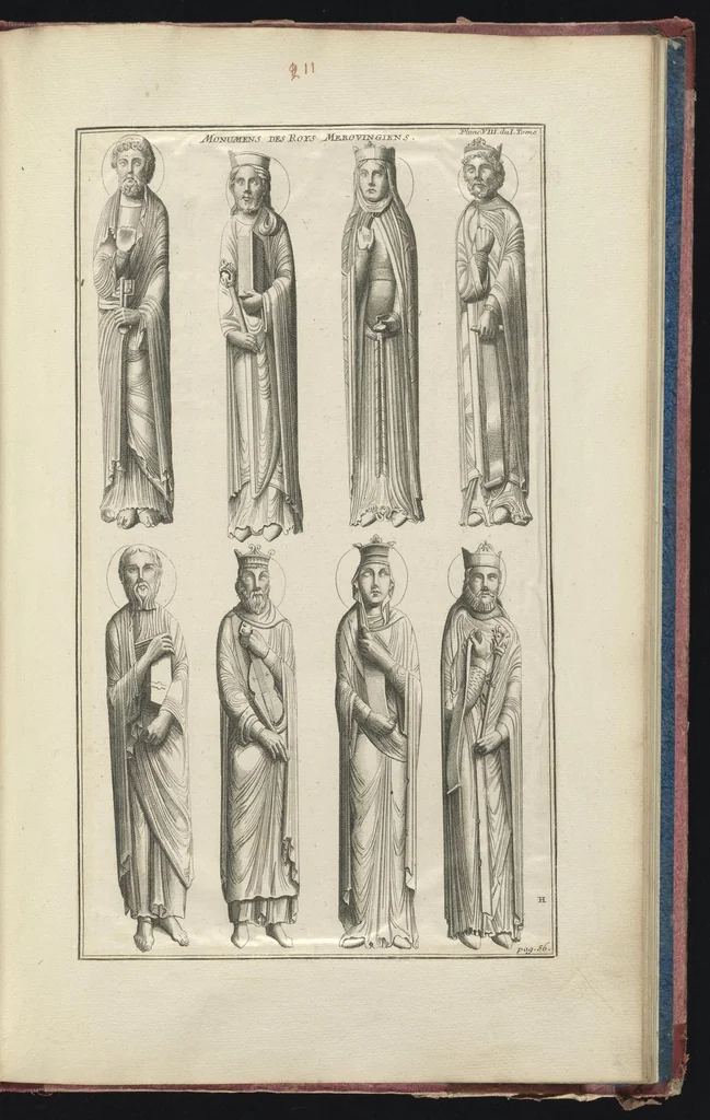 An illustration from Monumens de l'histoire de France, en estampes et dessins .., 1783, leaf 434