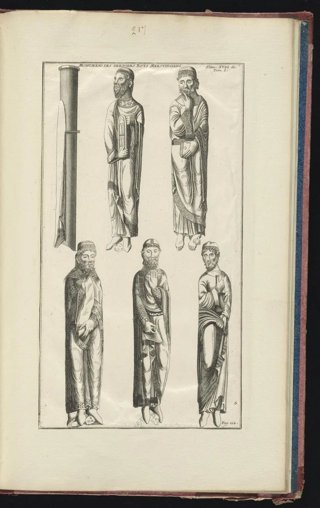 An illustration from Monumens de l'histoire de France, en estampes et dessins .., 1783, leaf 446