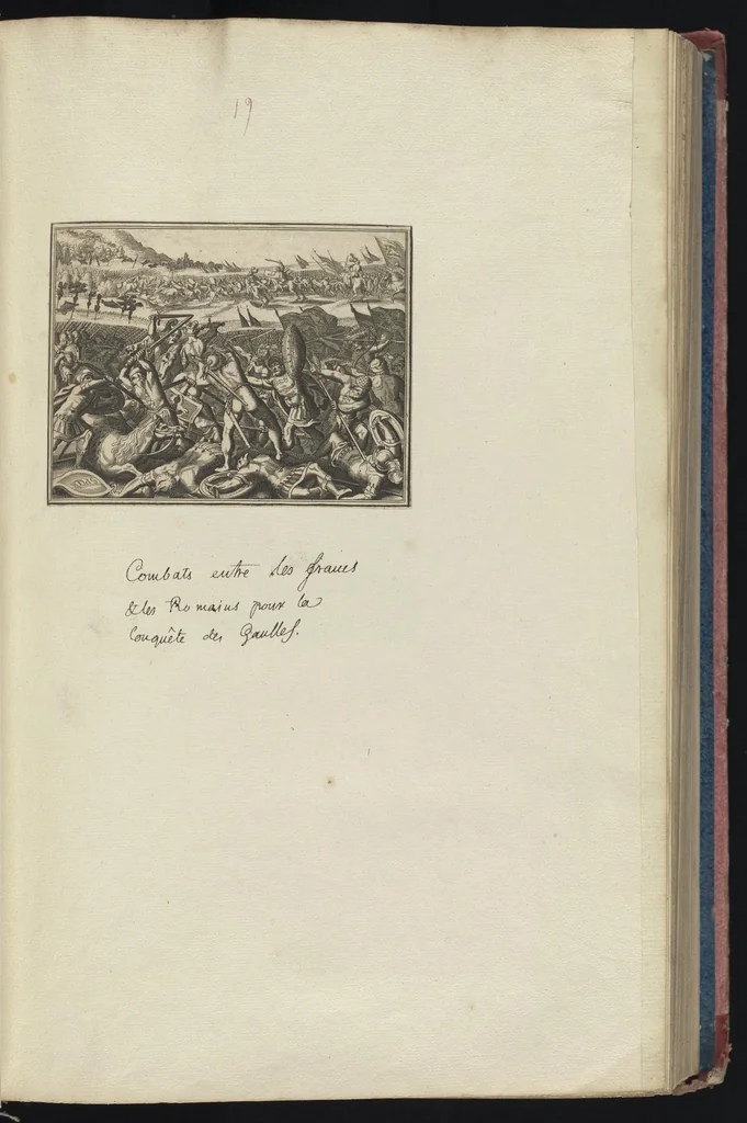 An illustration from Monumens de l'histoire de France, en estampes et dessins .., 1783, leaf 46